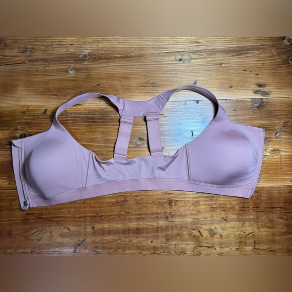 All In Motion Womens Sculpt High Support Zip-Front Sports Bra Dusty Rose 34D EUC - Picture 7 of 11